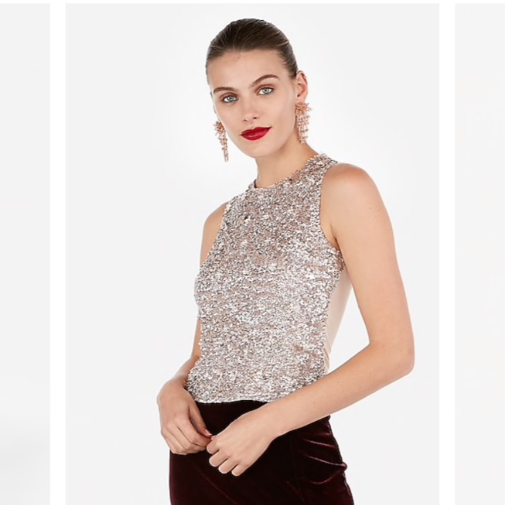 Express Sequin Top